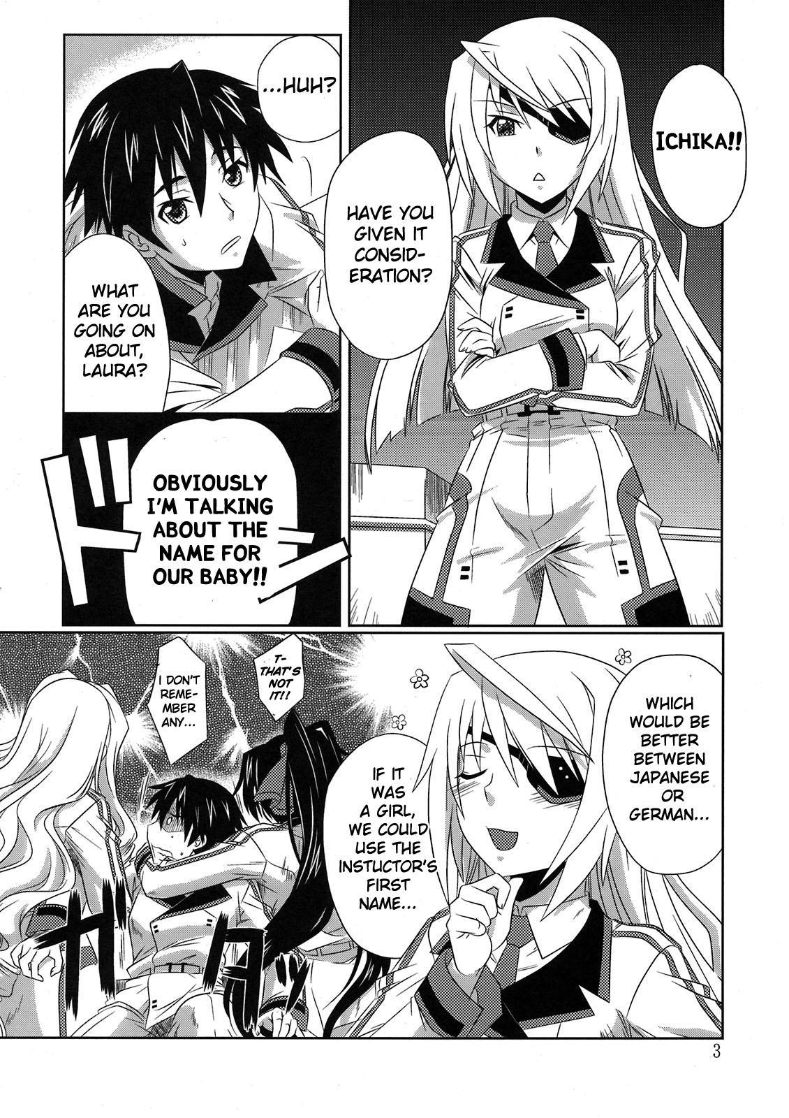 Interracial Porn is Incest Strategy - Infinite stratos Hole - Page 3
