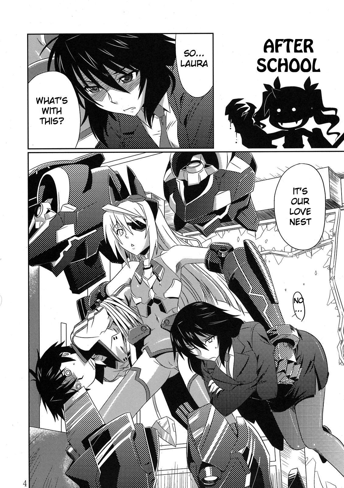 Sharing is Incest Strategy - Infinite stratos Round Ass - Page 4