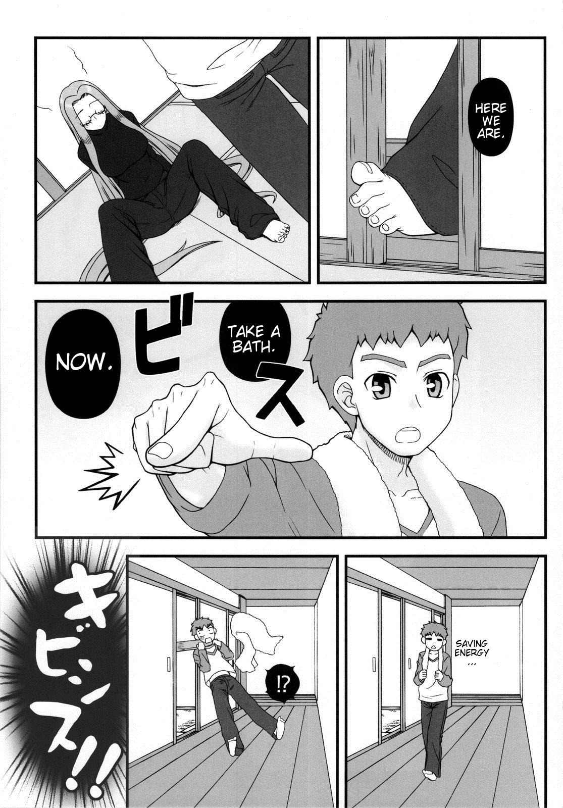 Slapping Ohime-sama no Yoru | Night of the Princess - Fate stay night Gilf - Page 6