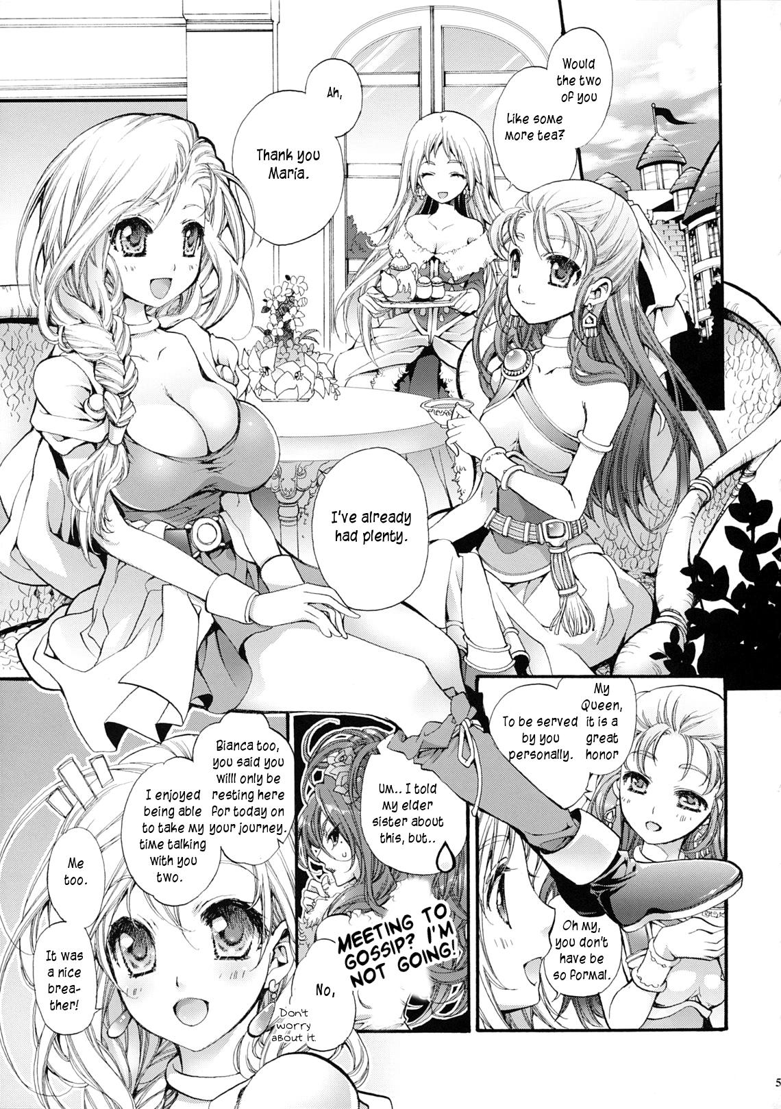 Amateurs Gone Wild Hitomi no Naka no Sora | The Sky In Your Eyes - Dragon quest v Kiss - Page 4