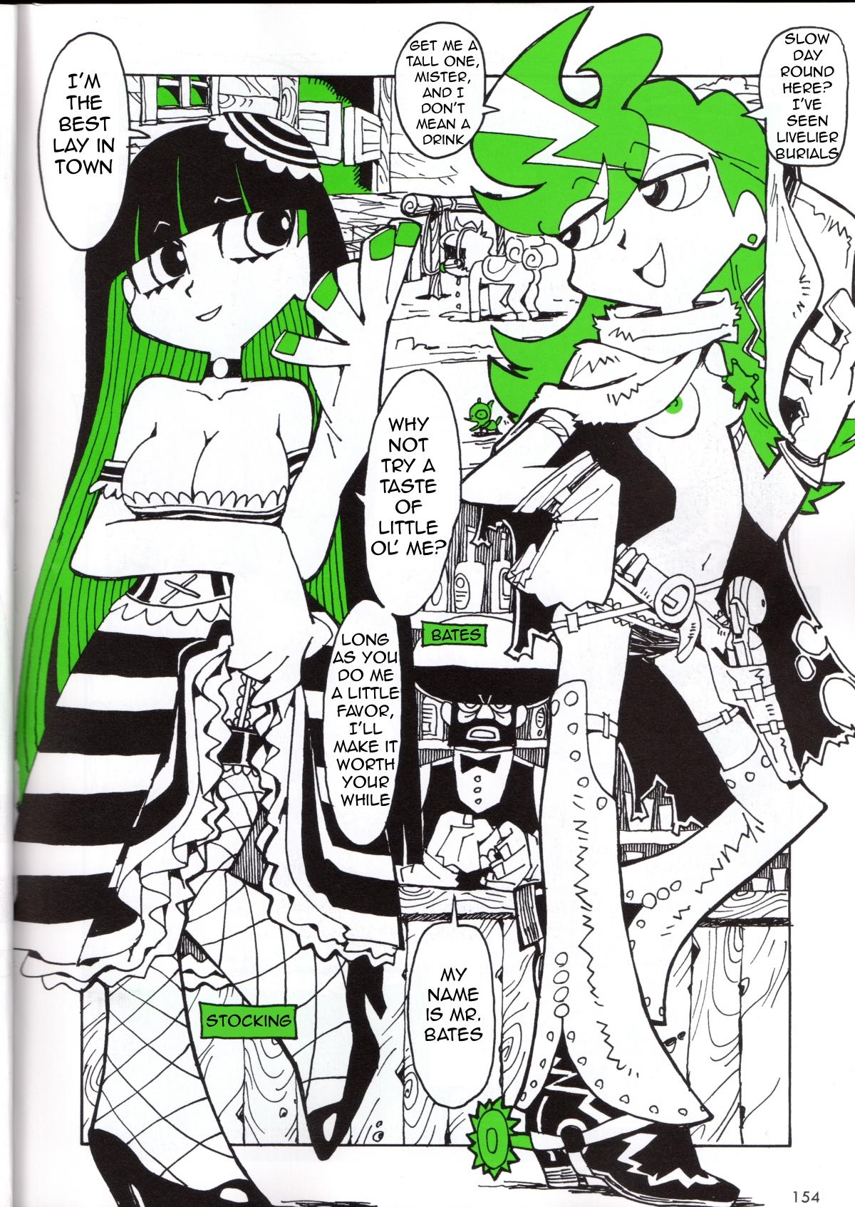 Indo Panty and Stocking in Wild Bitch - Panty and stocking with garterbelt Pure 18 - Page 2