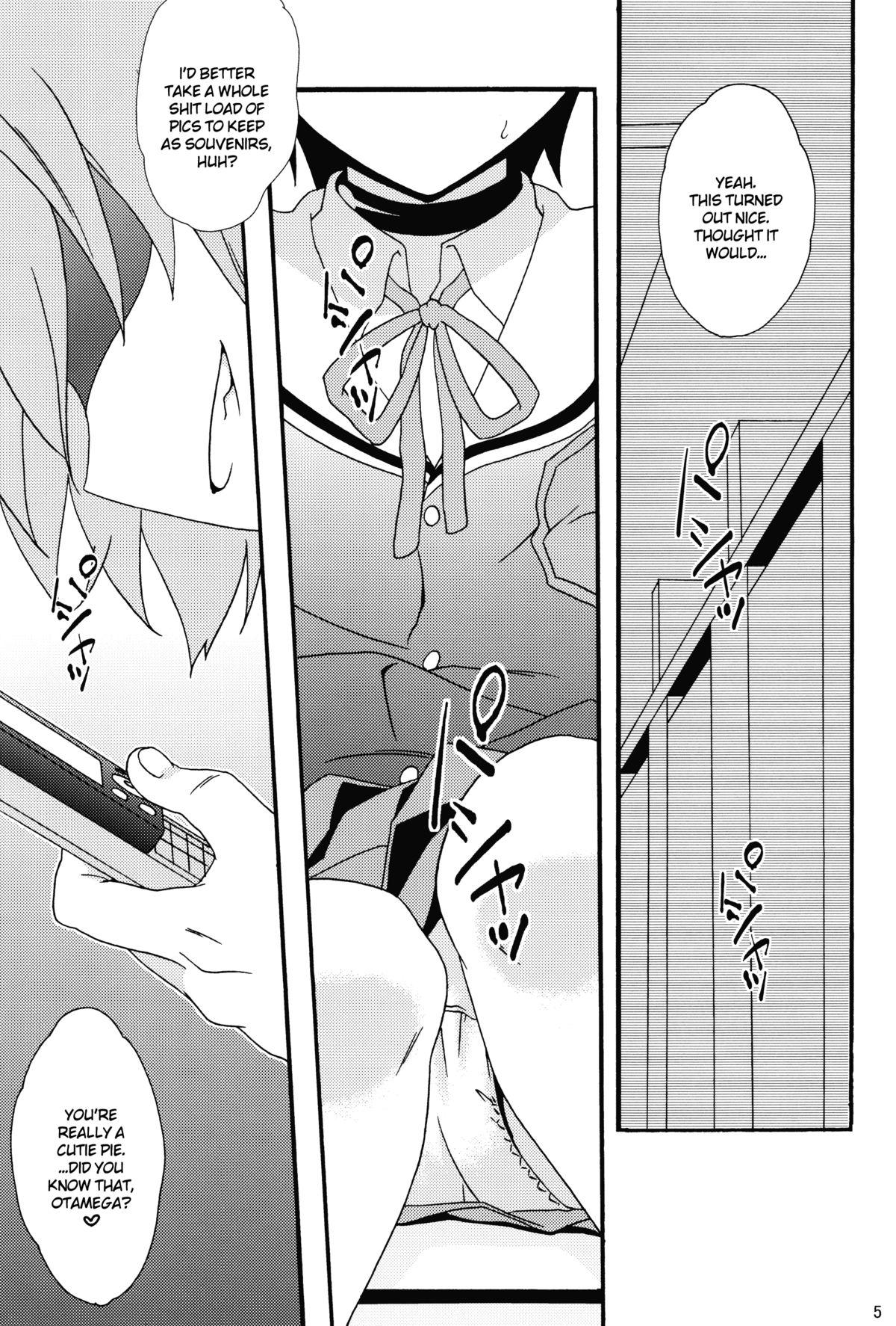 Bitch Tousaku Hentai Josou Otoko ni Koishiteru. | Falling in love with a guy who has transformed into a pervert. - The world god only knows Rubbing - Page 4
