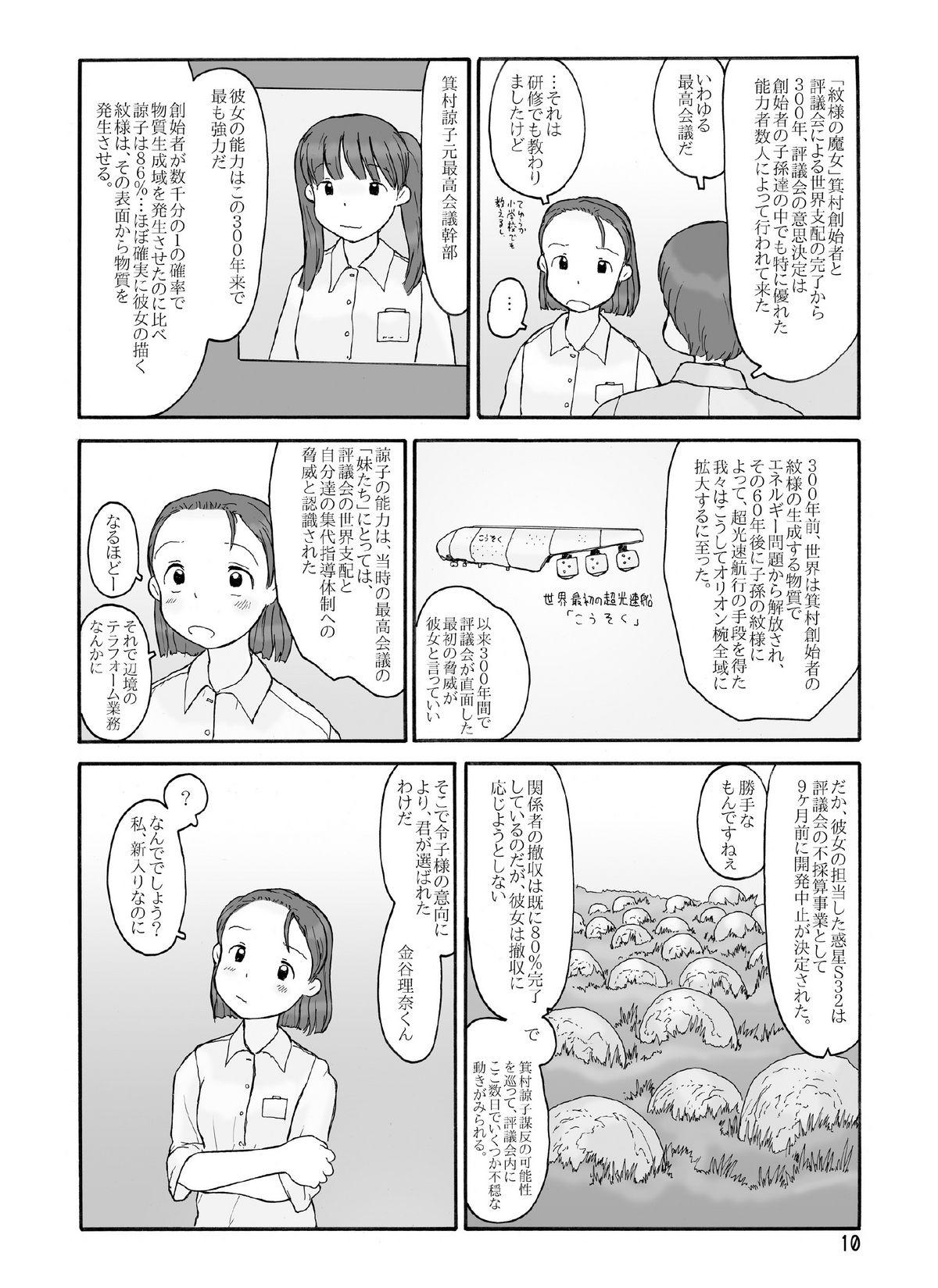Cartoon Houki Wakusei Free Blow Job - Page 9