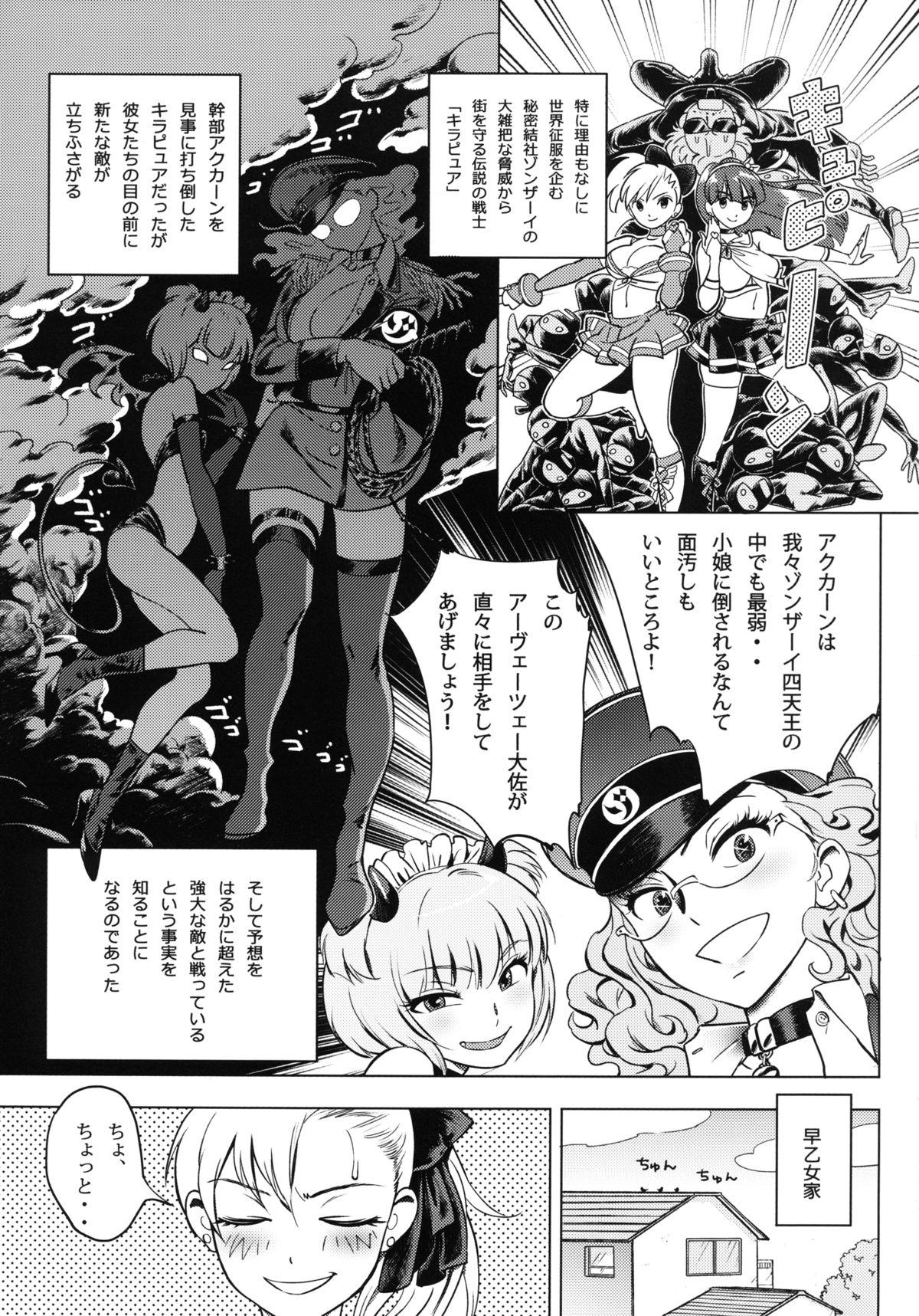 Granny Futari wa SEXUAL HEROINE Max Heat! Jerk Off - Page 2