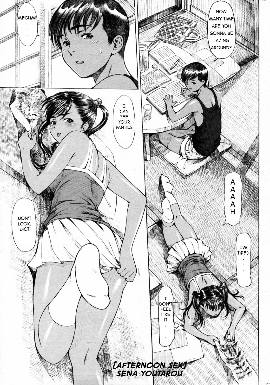 Heels [Sena Youtarou] Kannou no Hirusagari ~Climax~ | Afternoon Sex (COMIC Penguin Celeb 2010-10) [English] [Munyu] Gay Cock - Picture 1