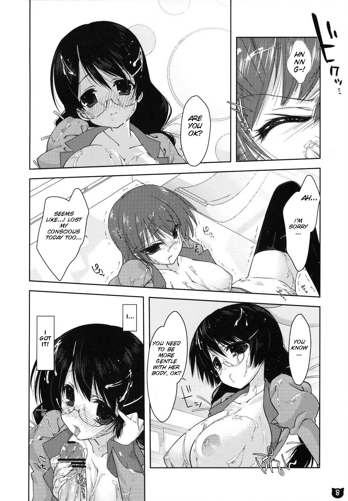 Lesbian Porn Kemonogatari 00 - Bakemonogatari Blowing - Page 8