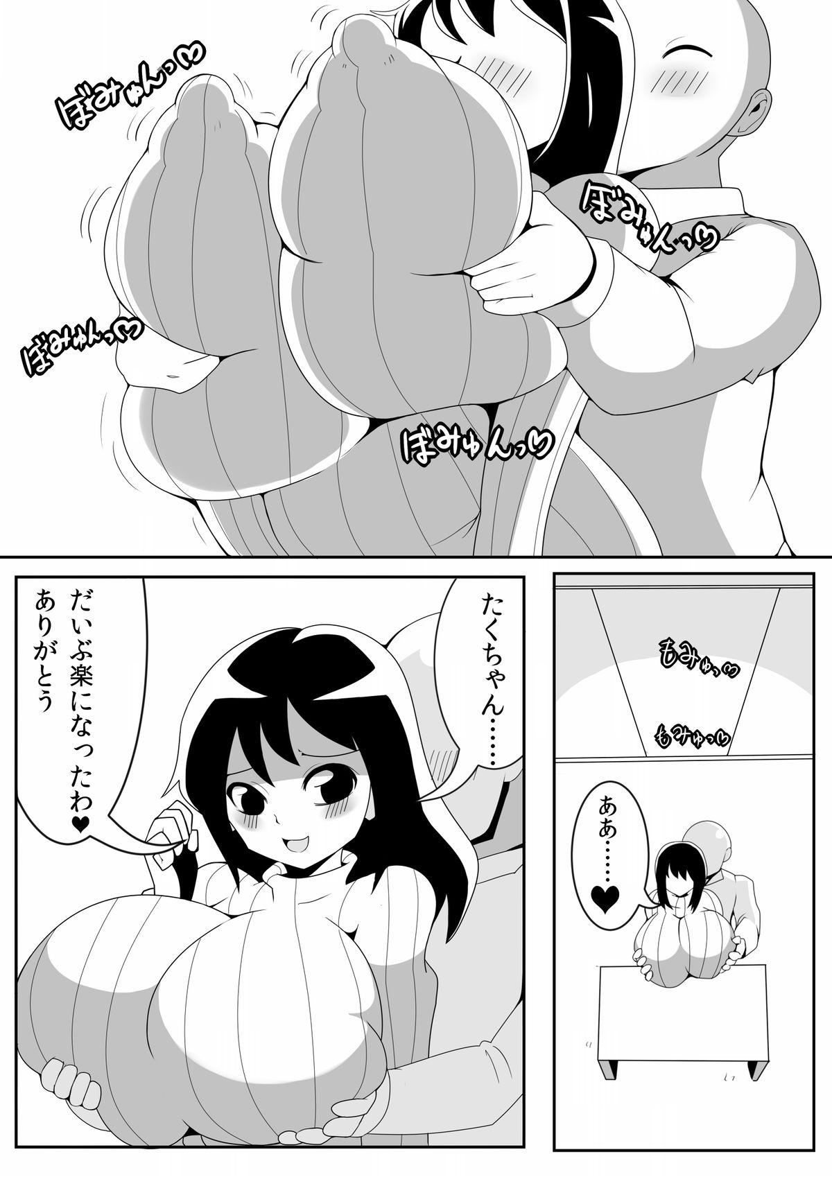 Teensex Asaokitara Oppai Konnani ga Okkiku Nacchatta Masturbating - Page 9