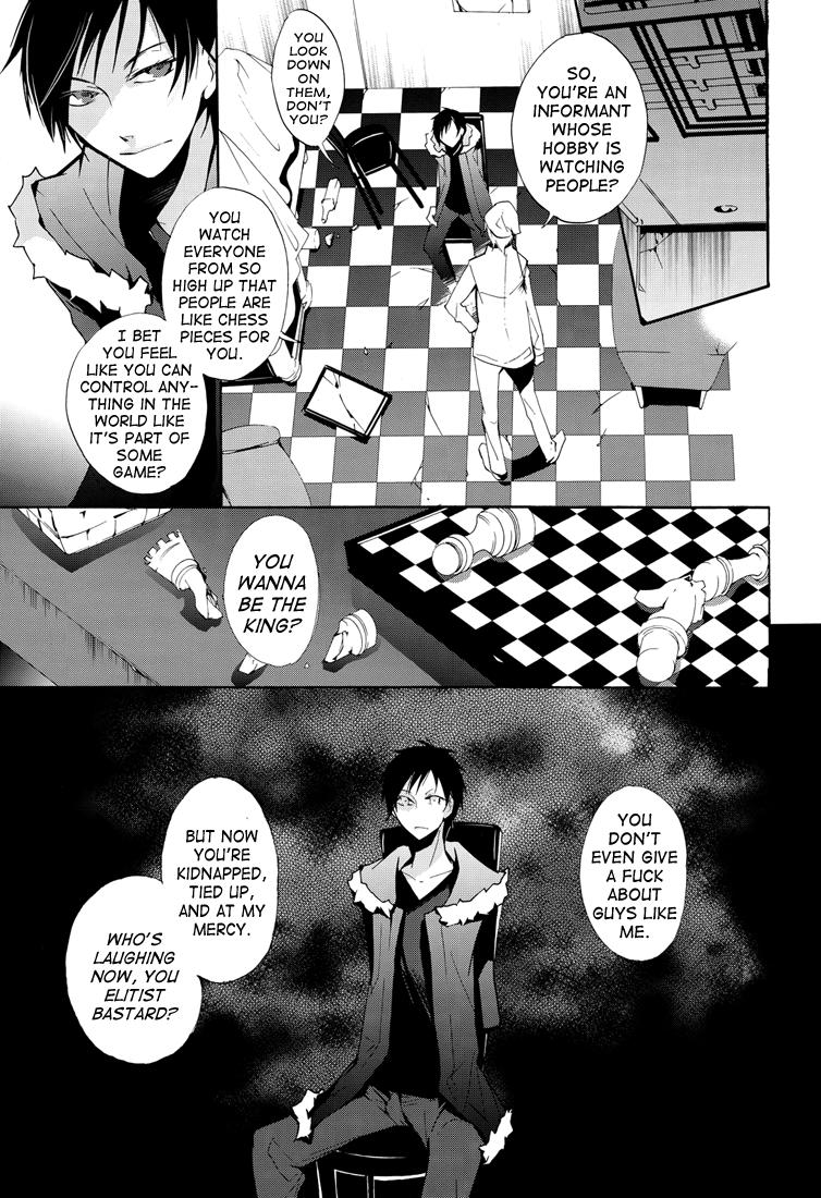 Tia Izaya Choukyou | BREAKING IZAYA - Durarara Young - Page 9