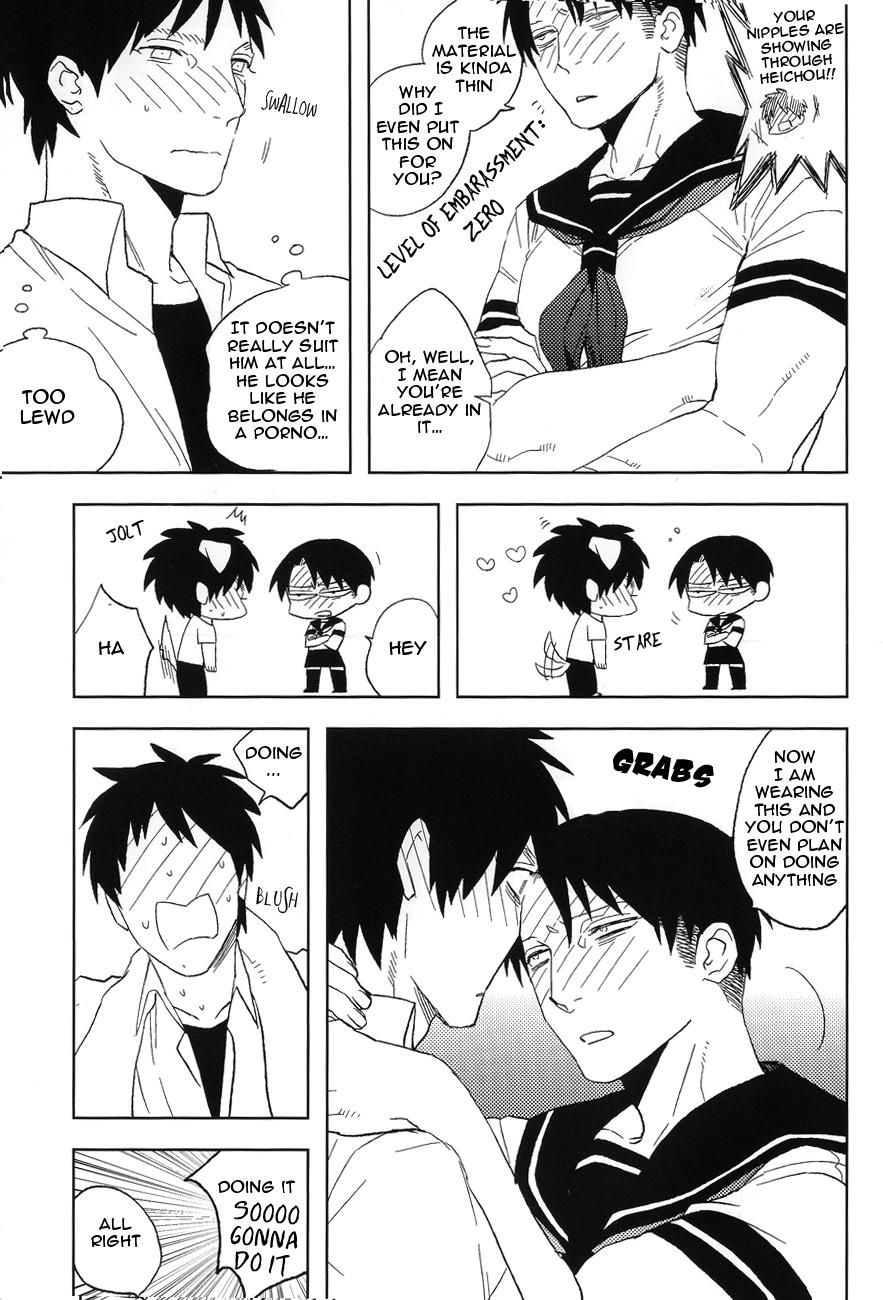 Free Oral Sex Misoji Sailor - Shingeki no kyojin Bubblebutt - Page 10